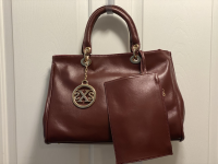 Fashion Hang bag, Burgundy